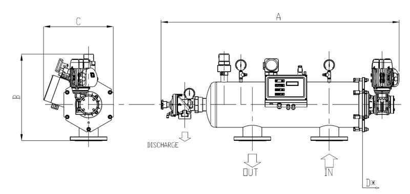 FILTRO AUTOPULENTE AD UGELLI ASPIRANTI IN AISI316 (MEDIE GRANDI PORTATE)  (SCR DW) – Filtri Autopulenti Industriali